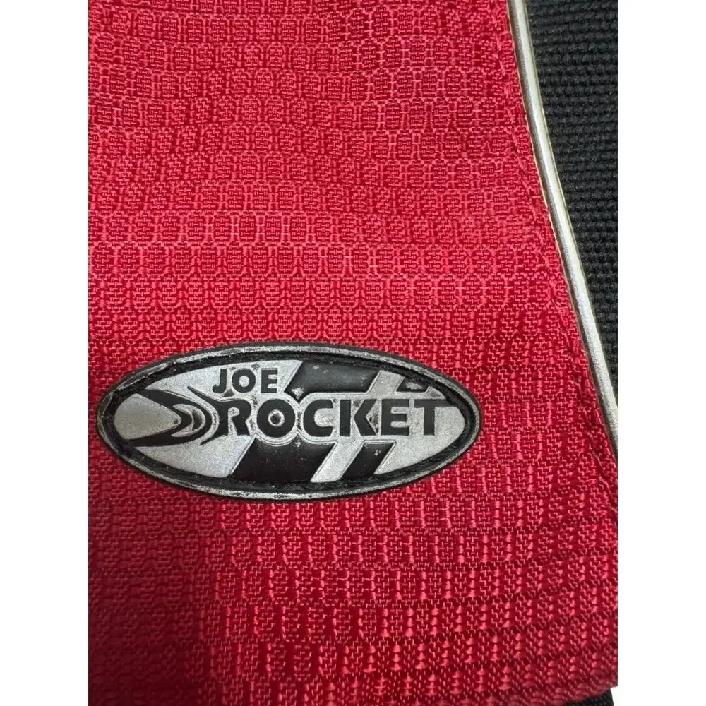 Joe Rocket Motorcycle Magnetic Tank Bag Black Red Luggage